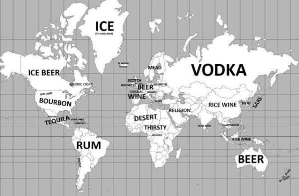 Alcohol Map