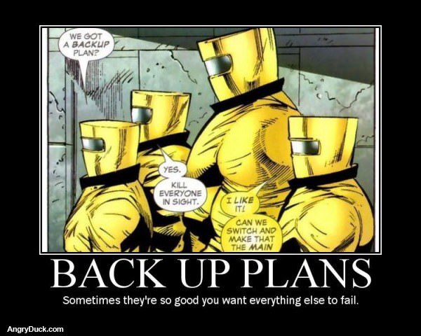 Backup Plans