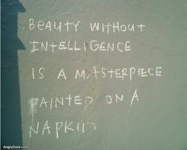 Beauty Without Intelligence