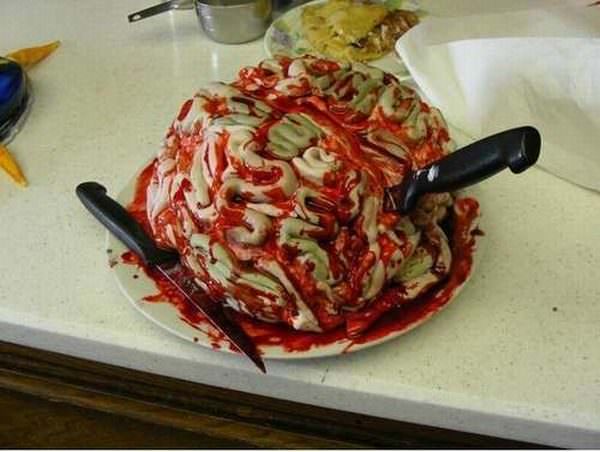 Brains Cake