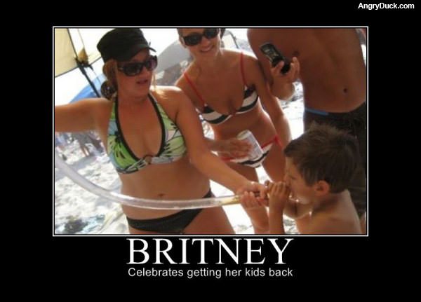 Britney Celebrates