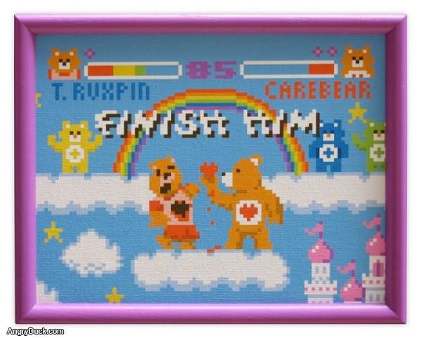 Care Bears Finish Him