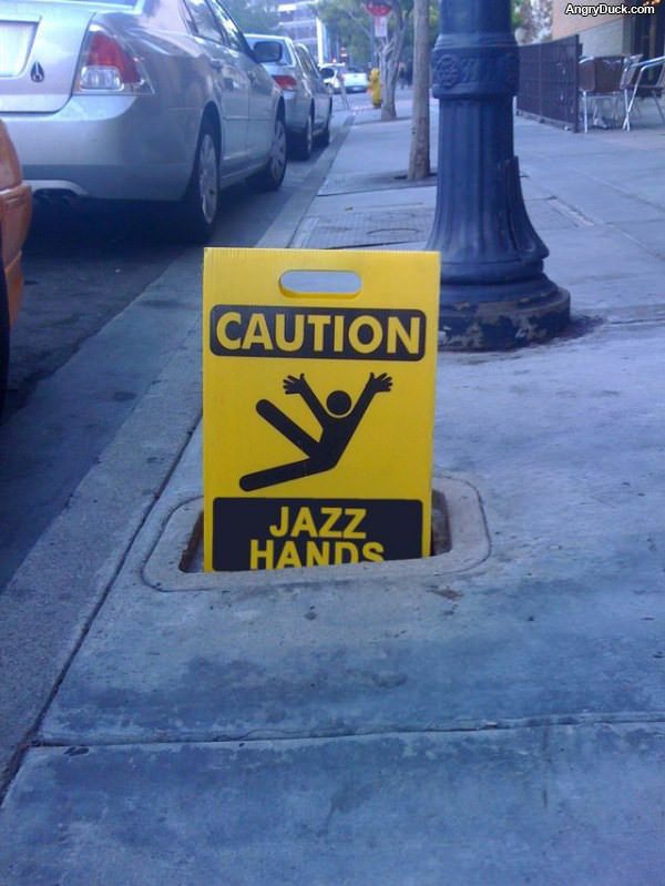 Caution Jazz Hands