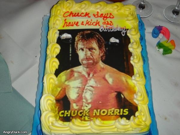 Chuck Norris Cake