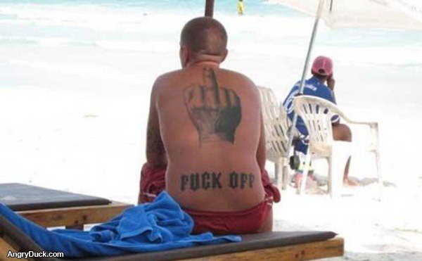 Fuck Off Tattoo