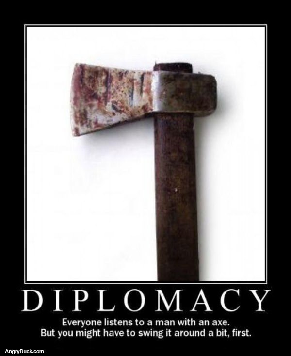 Diplomatic Axe
