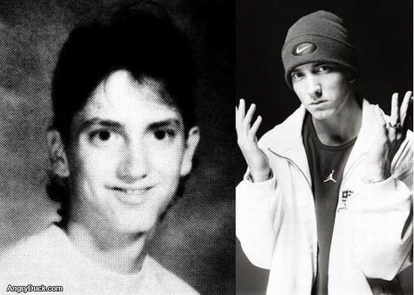 Eminem Then and Now