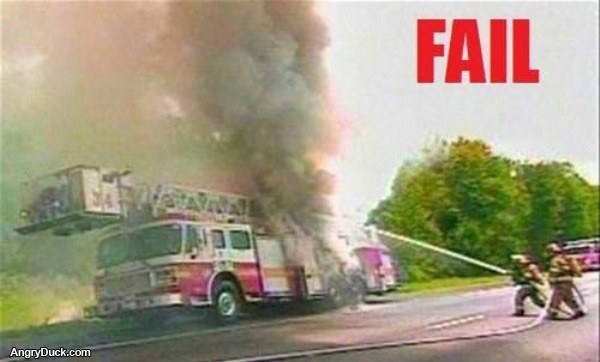 Firetruck Fail