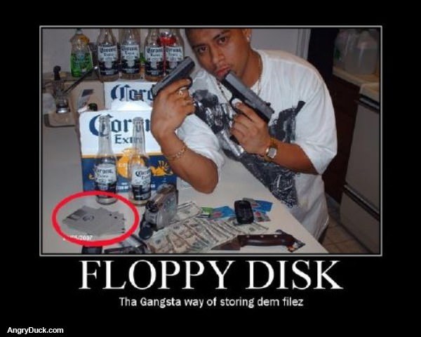 Gangsta Floppy Disk