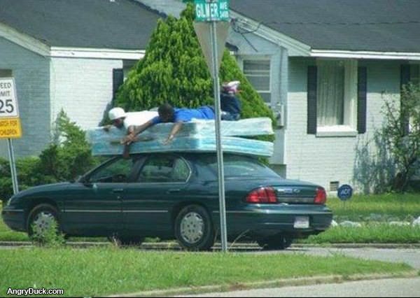 Ghetto Mattress Delivery