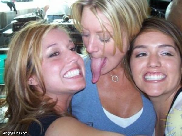 Huge Long Tongue