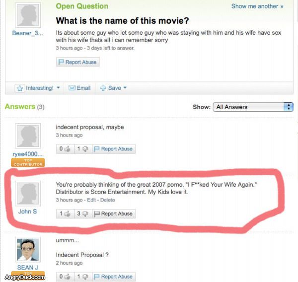 I fd Your Wife Again