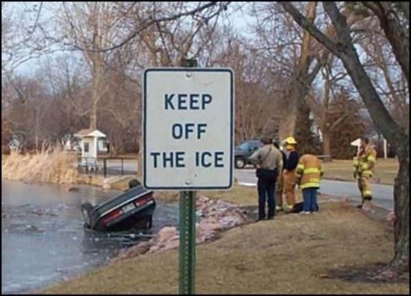 Keep Off the Ice