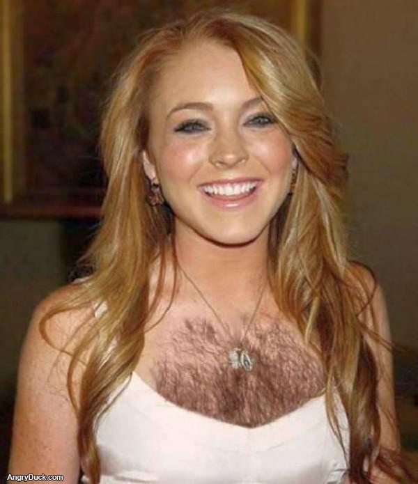 Lindsay Lohans Chest