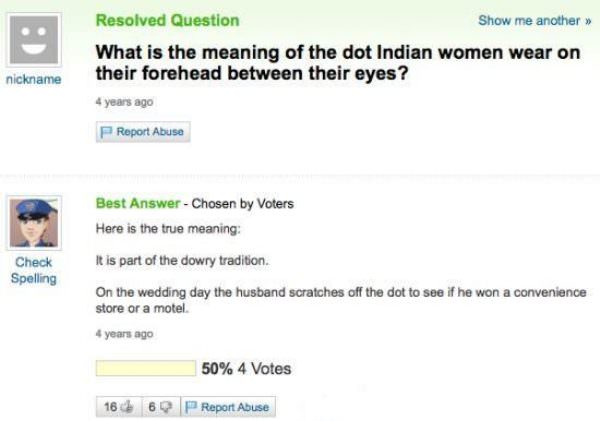 Meaning of the Dot