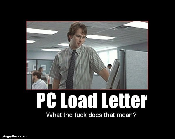 Pc Load Letter