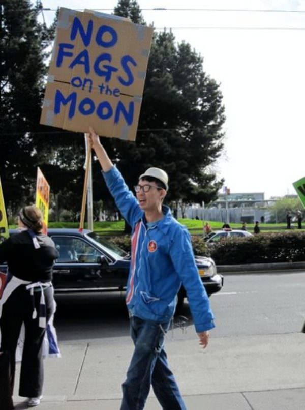 No Fags on the Moon
