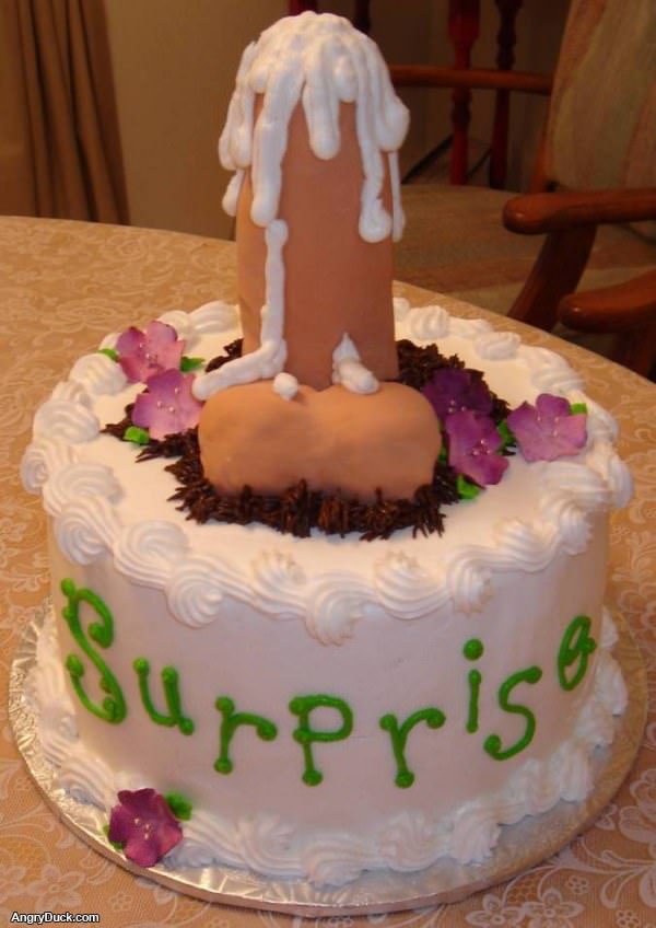 Penis Surprise Cake