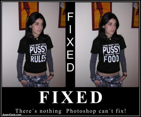 Photoshop Can Fix It