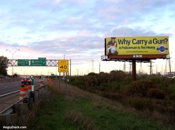 Policeman is Too Heavy
