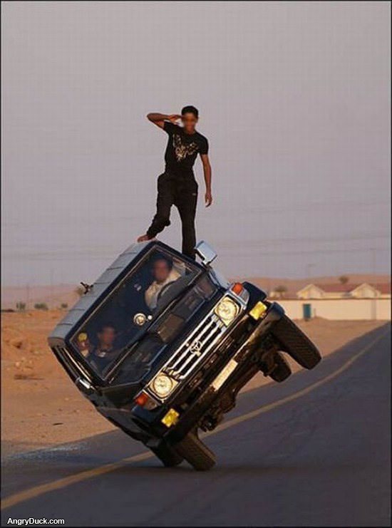 Psychotic Car Surfer