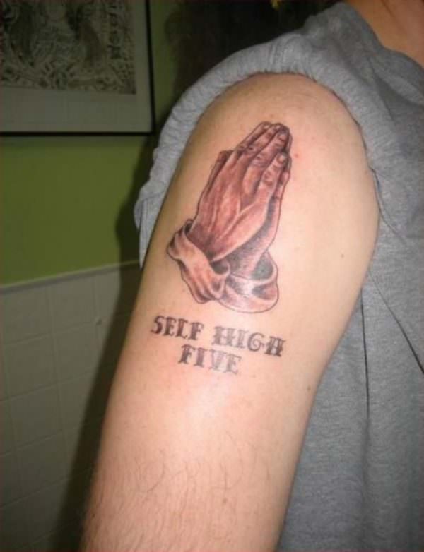 Self High Five Tattoo