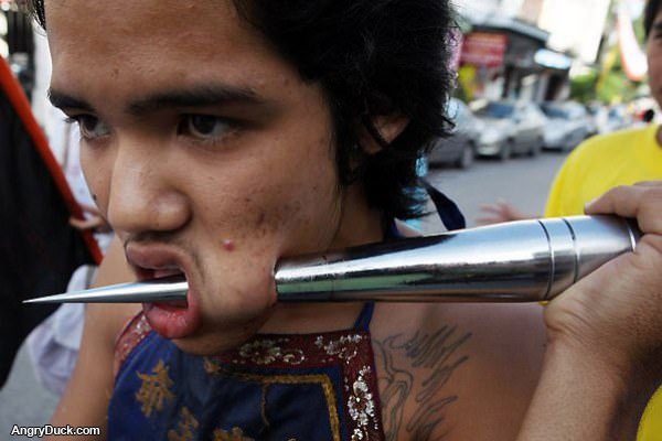 Something Wrong with His Face