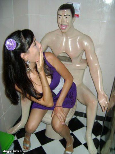 Strange Toilet
