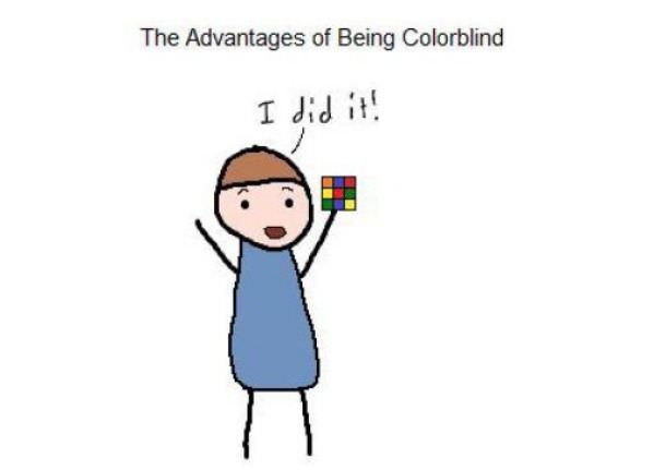 Advantages Of Being Colorblind