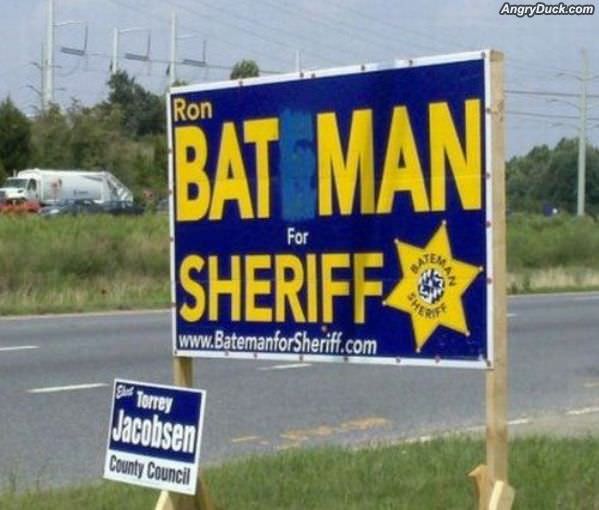 Batman For Sheriff