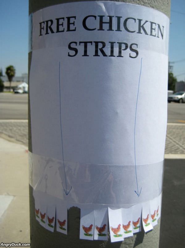 Free Chicken Strips