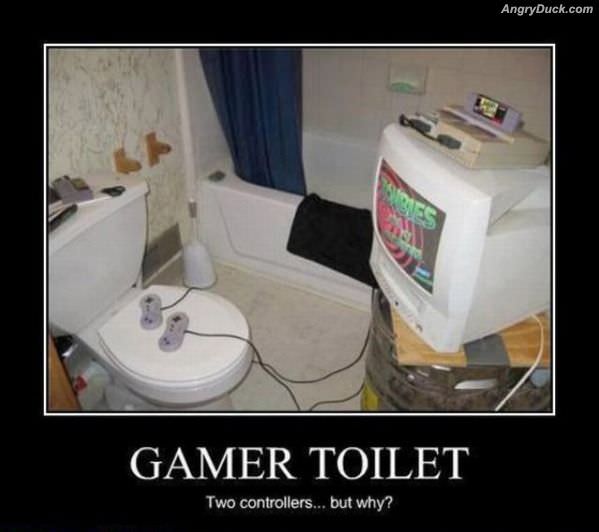 Gamer Toilet