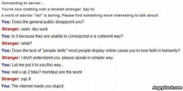 Lack Of People Skills