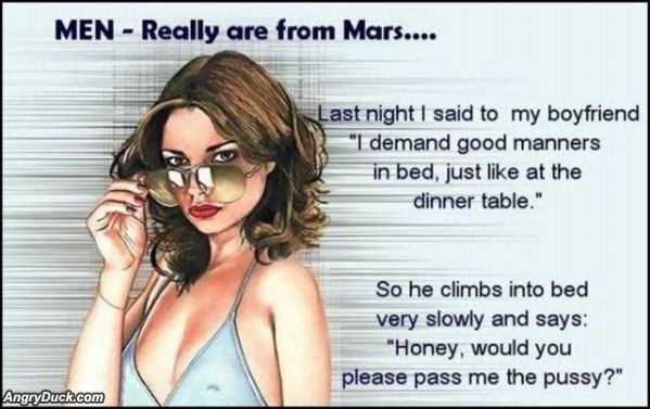 Men Are From Mars