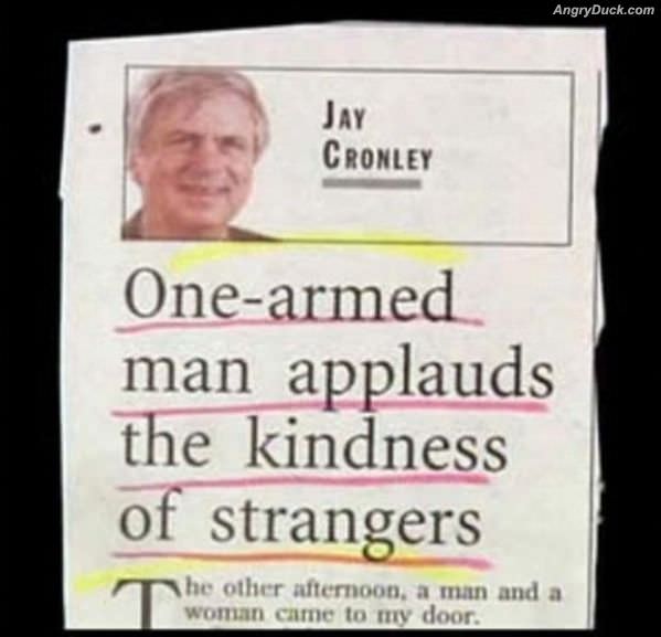 One Armed Man