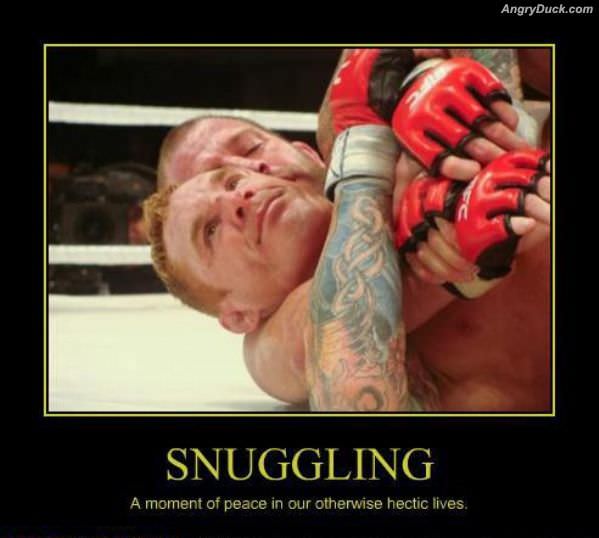 Snuggling