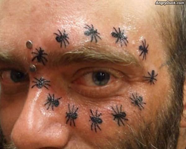 Spider Eye Tattoo