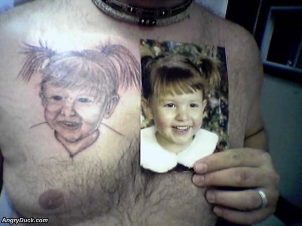 Weird Childs Tattoo