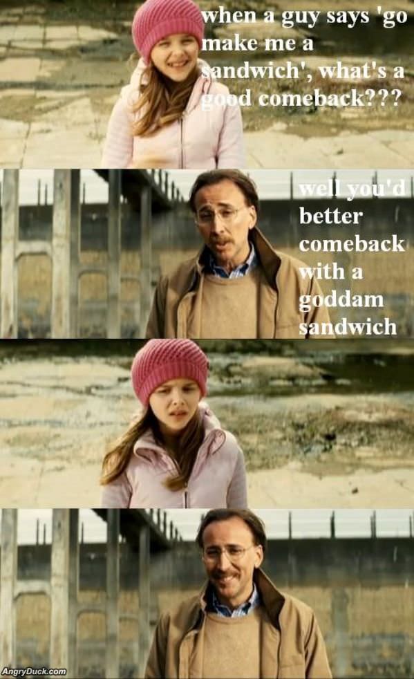 Whats A Good Comeback