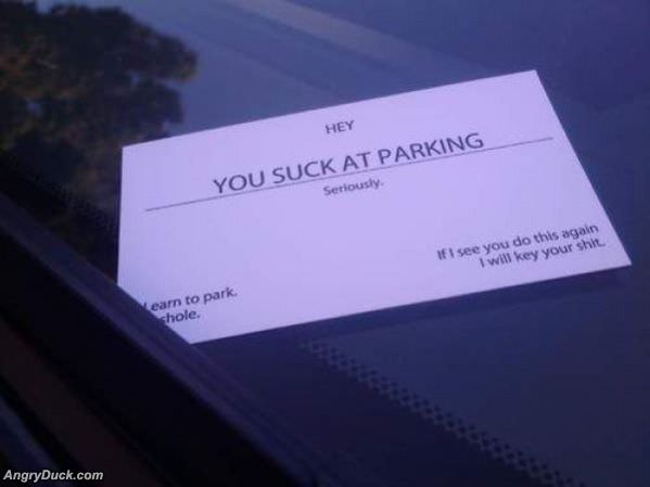 You Suck At Parking