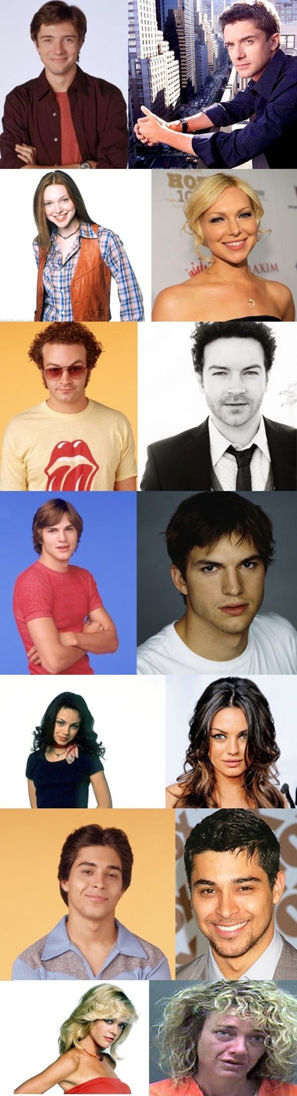 Cast Of That 70s Show Then And Now