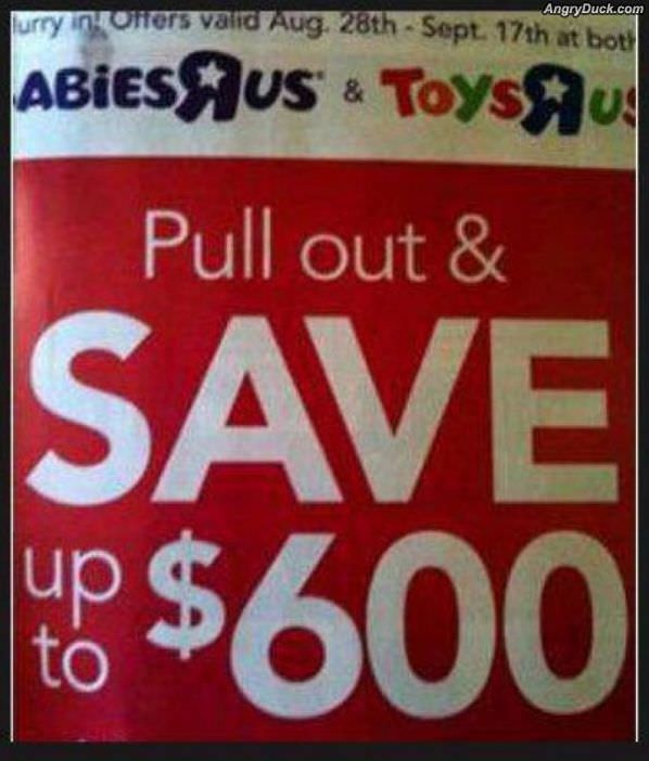 Pull Out And Save