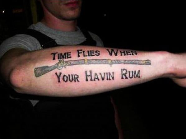 Time Flies Tattoo