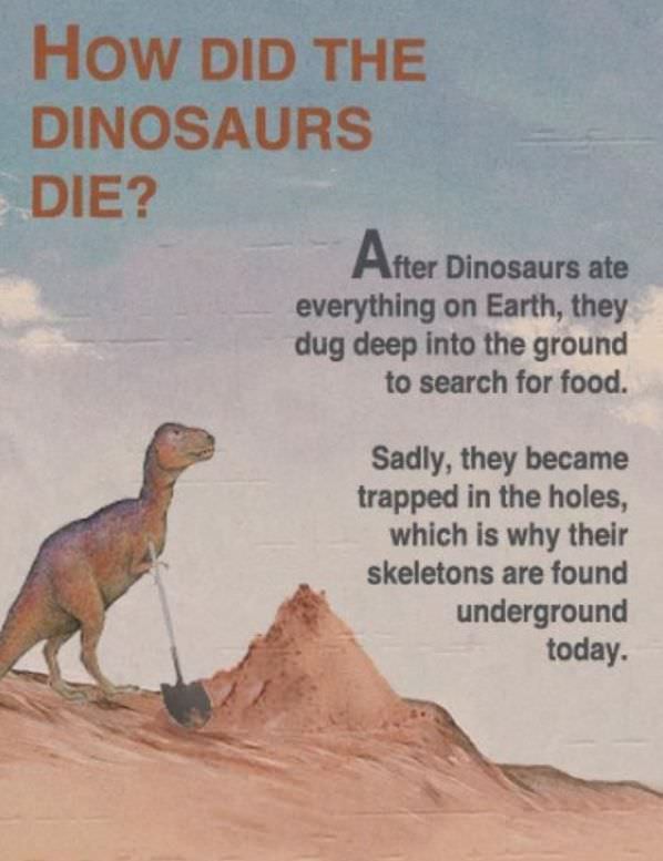 How Dinos Died