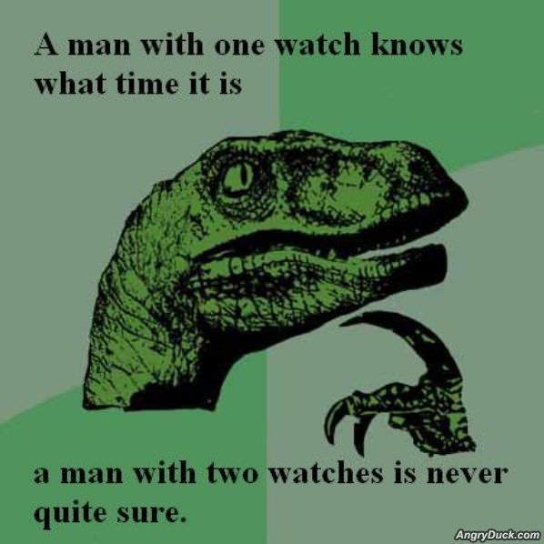 Man With A Watch