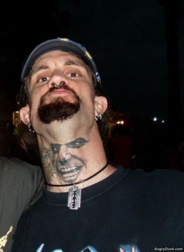 Neck Tattoo