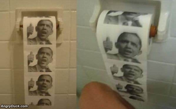 Obama Toilet Paper