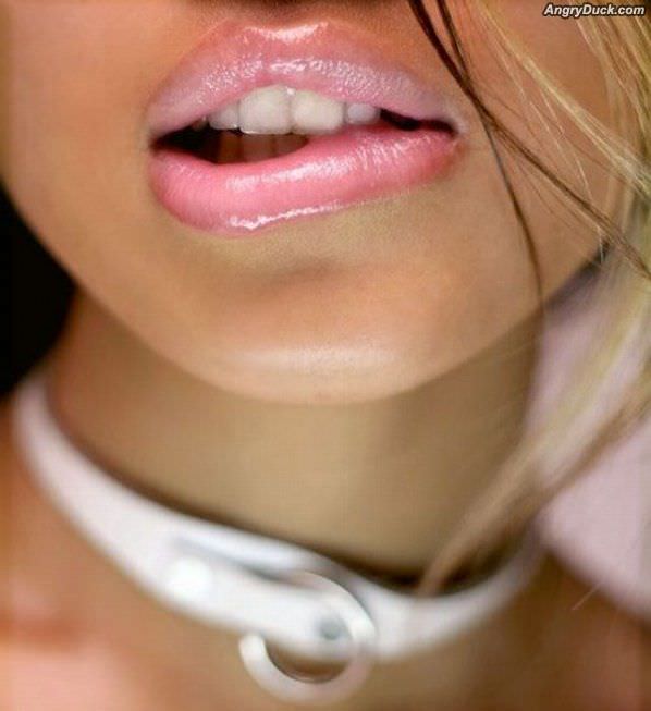 Bit Her Lip