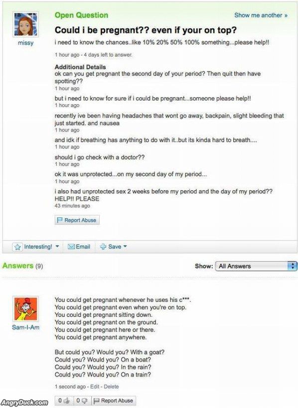 Could I Get Pregnant