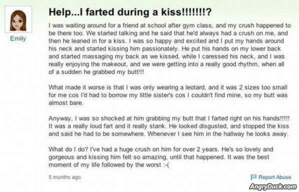 Help I Farted